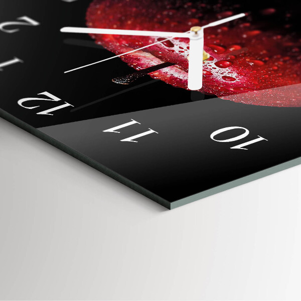 Square wall clock Apple