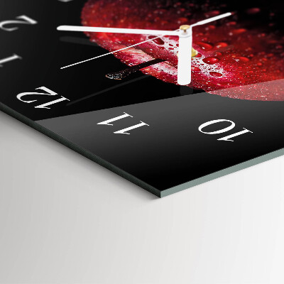 Square wall clock Apple