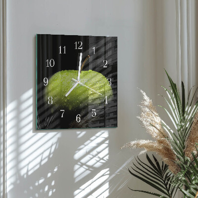 Square wall clock Apple