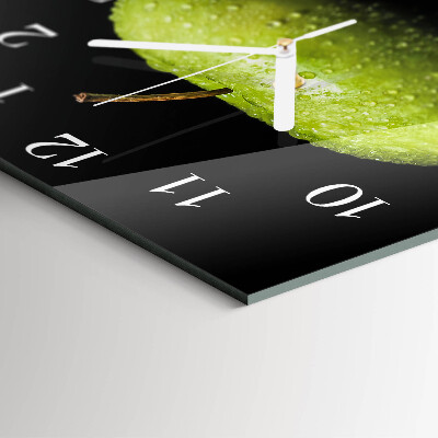 Square wall clock Apple