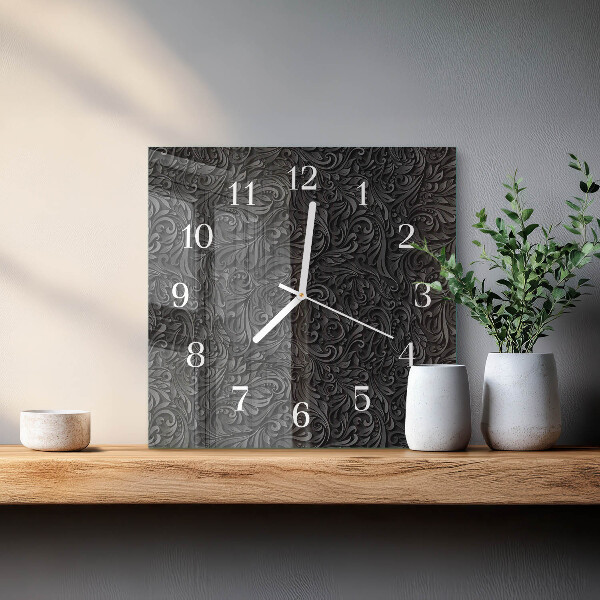 Square wall clock Pattern