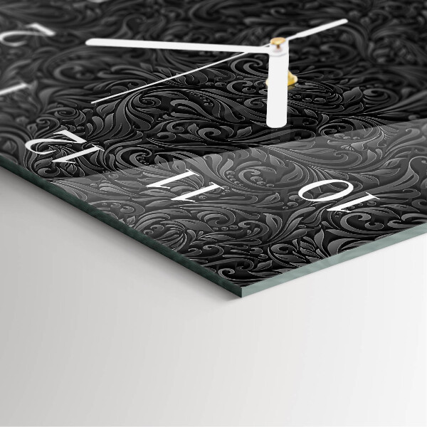 Square wall clock Pattern