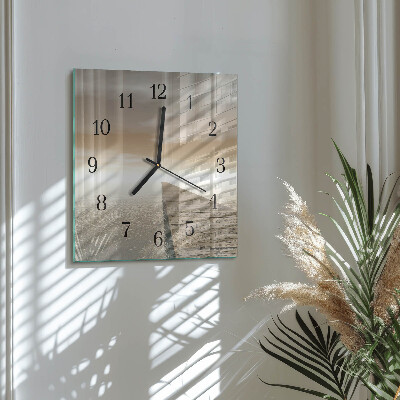 Square wall clock Pier