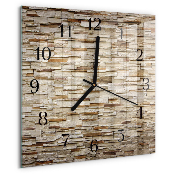 Square wall clock Clinker