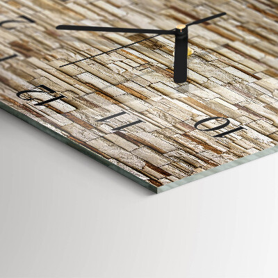 Square wall clock Clinker