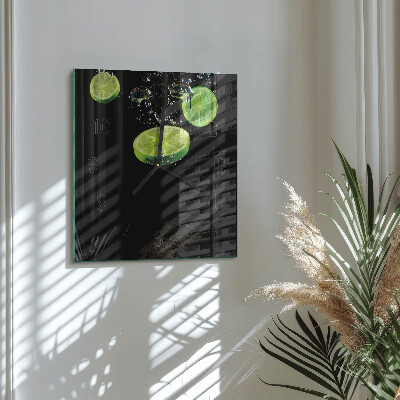 Square wall clock Limes