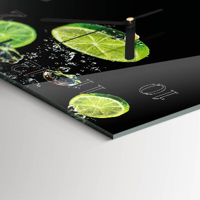 Square wall clock Limes