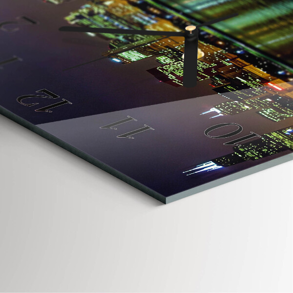 Square wall clock Horizon