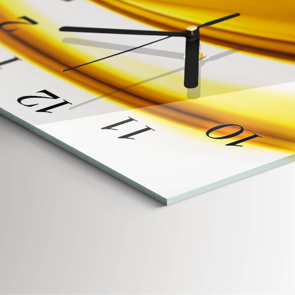 Square wall clock Abstract Art