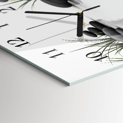 Square wall clock Stone Spa