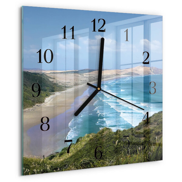 Square wall clock Coast