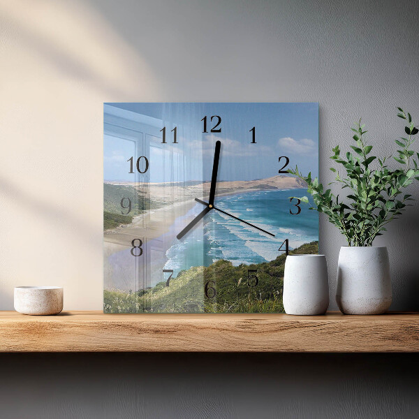 Square wall clock Coast