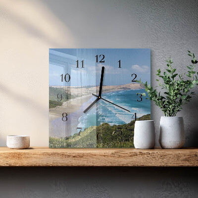 Square wall clock Coast