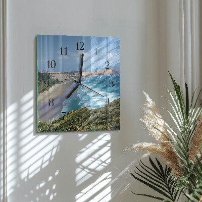Square wall clock Coast