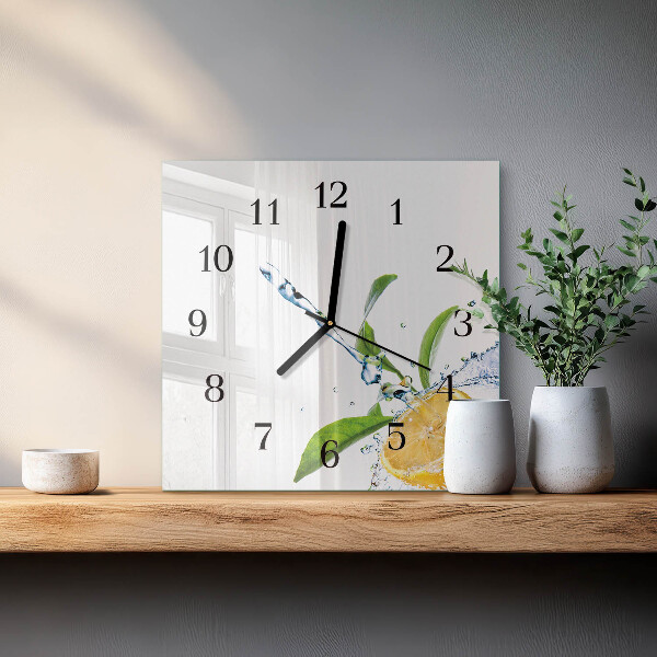 Square wall clock Citric