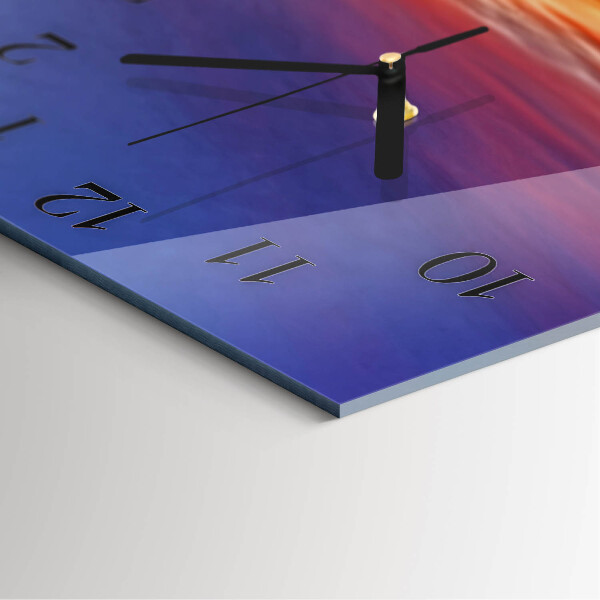 Square wall clock Field
