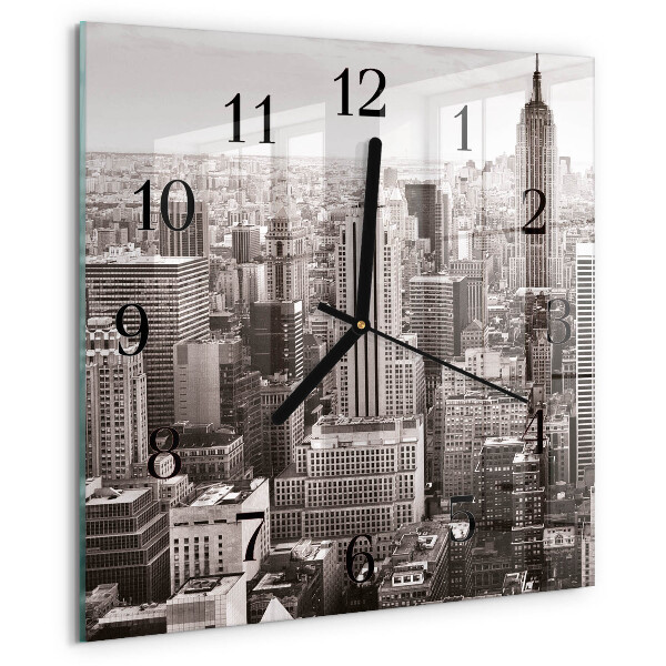 Square wall clock Horizon
