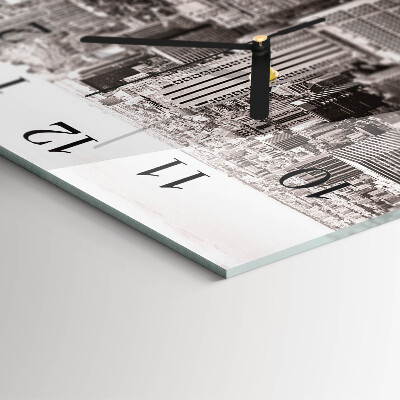 Square wall clock Horizon