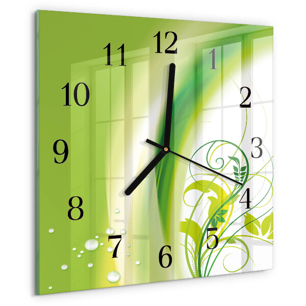 Square wall clock Model Plant