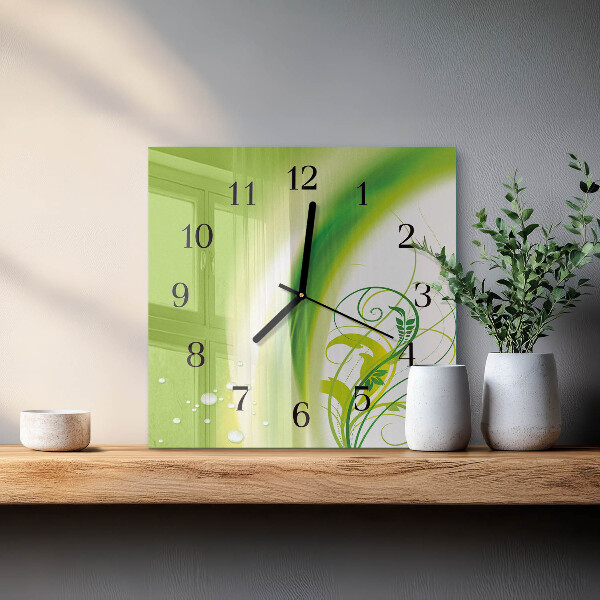 Square wall clock Model Plant