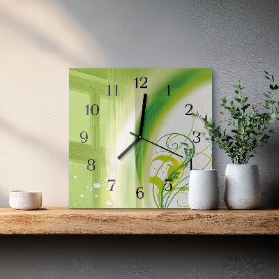 Square wall clock Model Plant