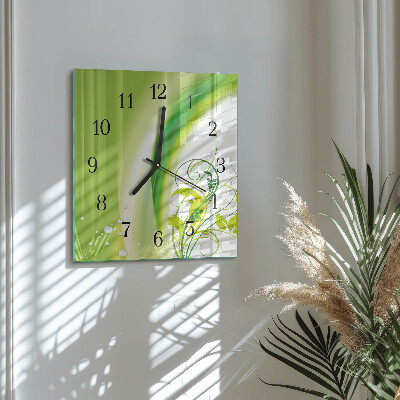 Square wall clock Model Plant