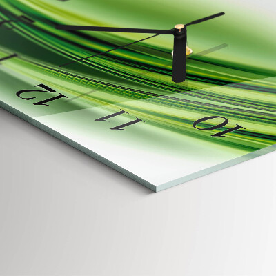 Square wall clock Abstract Art