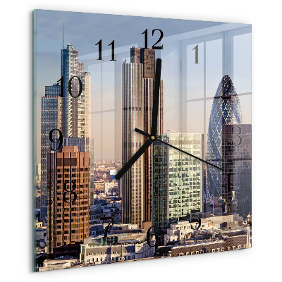 Square wall clock Horizon