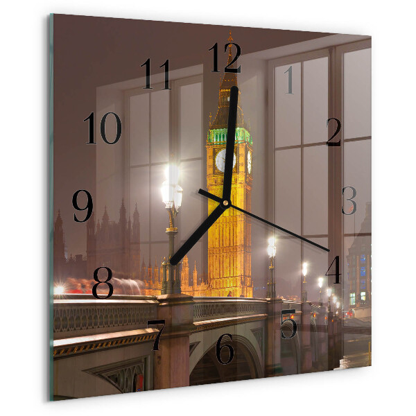 Square wall clock Big Ben