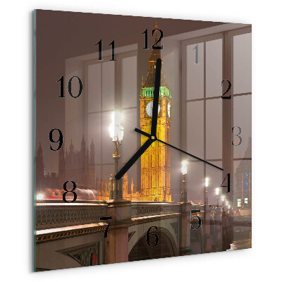 Square wall clock Big Ben