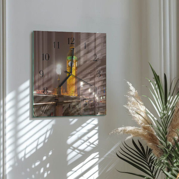 Square wall clock Big Ben