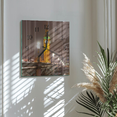 Square wall clock Big Ben