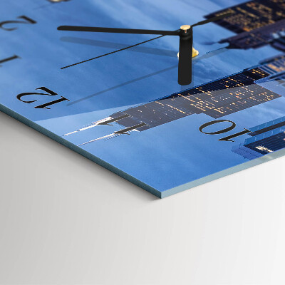 Square wall clock Horizon