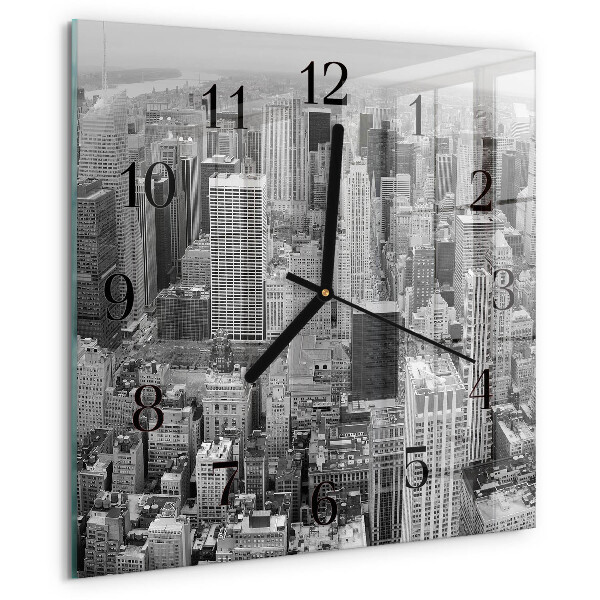 Square wall clock Horizon