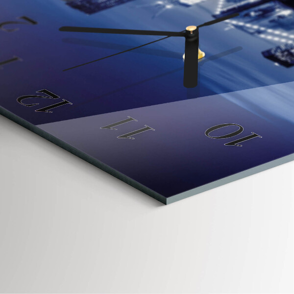 Square wall clock Horizon
