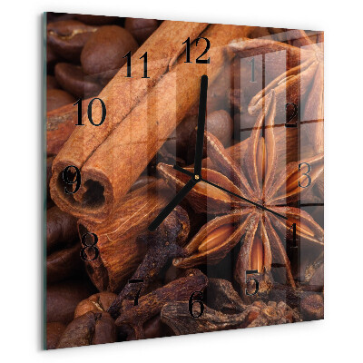 Square wall clock Vanilla