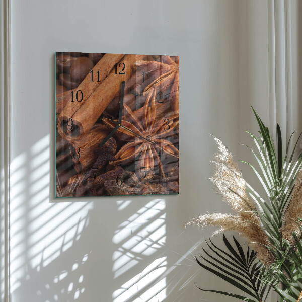 Square wall clock Vanilla