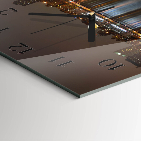 Square wall clock Horizon