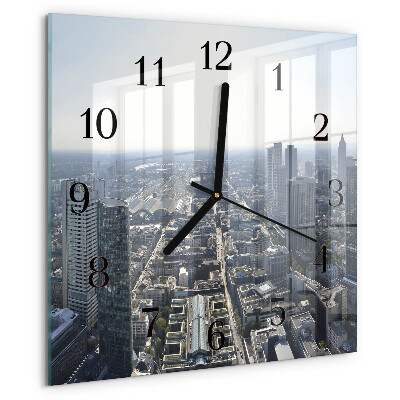 Square wall clock Horizon