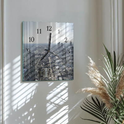 Square wall clock Horizon