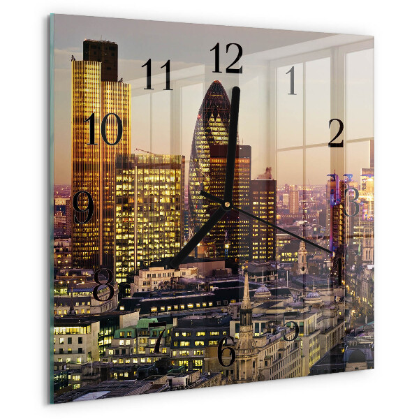 Square wall clock London