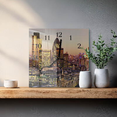 Square wall clock London