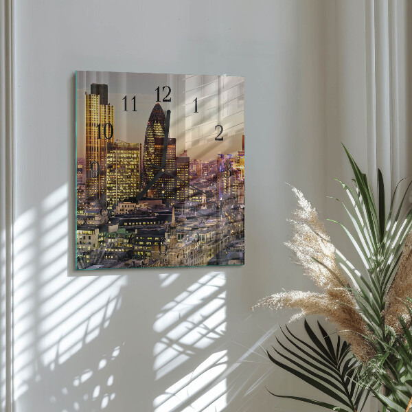 Square wall clock London