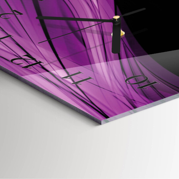 Square wall clock Abstraction