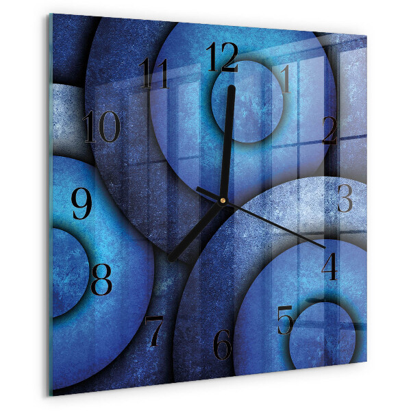 Square wall clock The Art of Circles