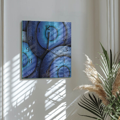 Square wall clock The Art of Circles