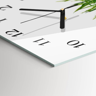 Square wall clock Grass