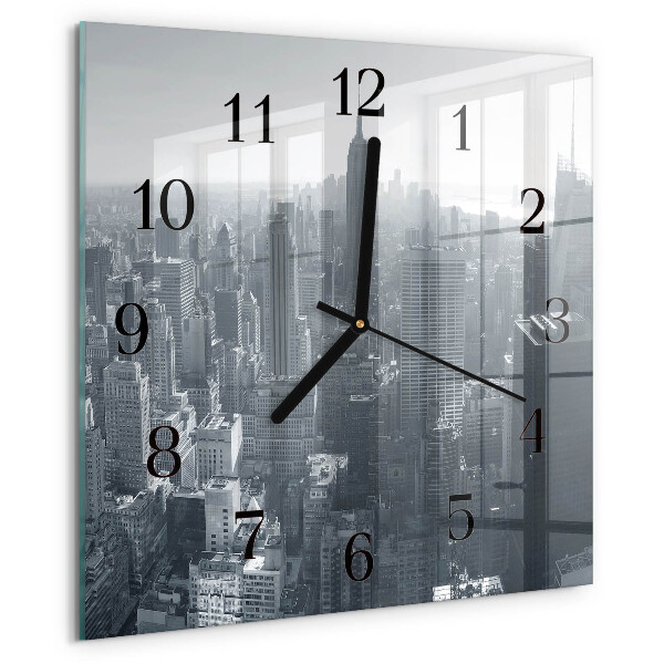 Square wall clock Horizon