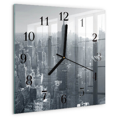 Square wall clock Horizon
