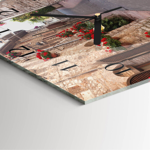 Square wall clock Avenue